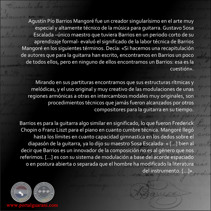 MANGORÉ INTERPRETA A MANGORÉ - POR EL LIC. VÍCTOR M. OXLEY YNSFRÁN